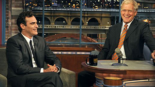 Joaquin Phoenix Bothers To Apologize To David Letterman